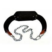 Пояс для обтяжень EasyFit EF-DBC-200-BR шкіра, до 200 кг, коричневий. Зображення №6 Пояс для обтяжень EasyFit EF-DBC-200-BR шкіра, до 200 кг, коричневий. Зображення №6