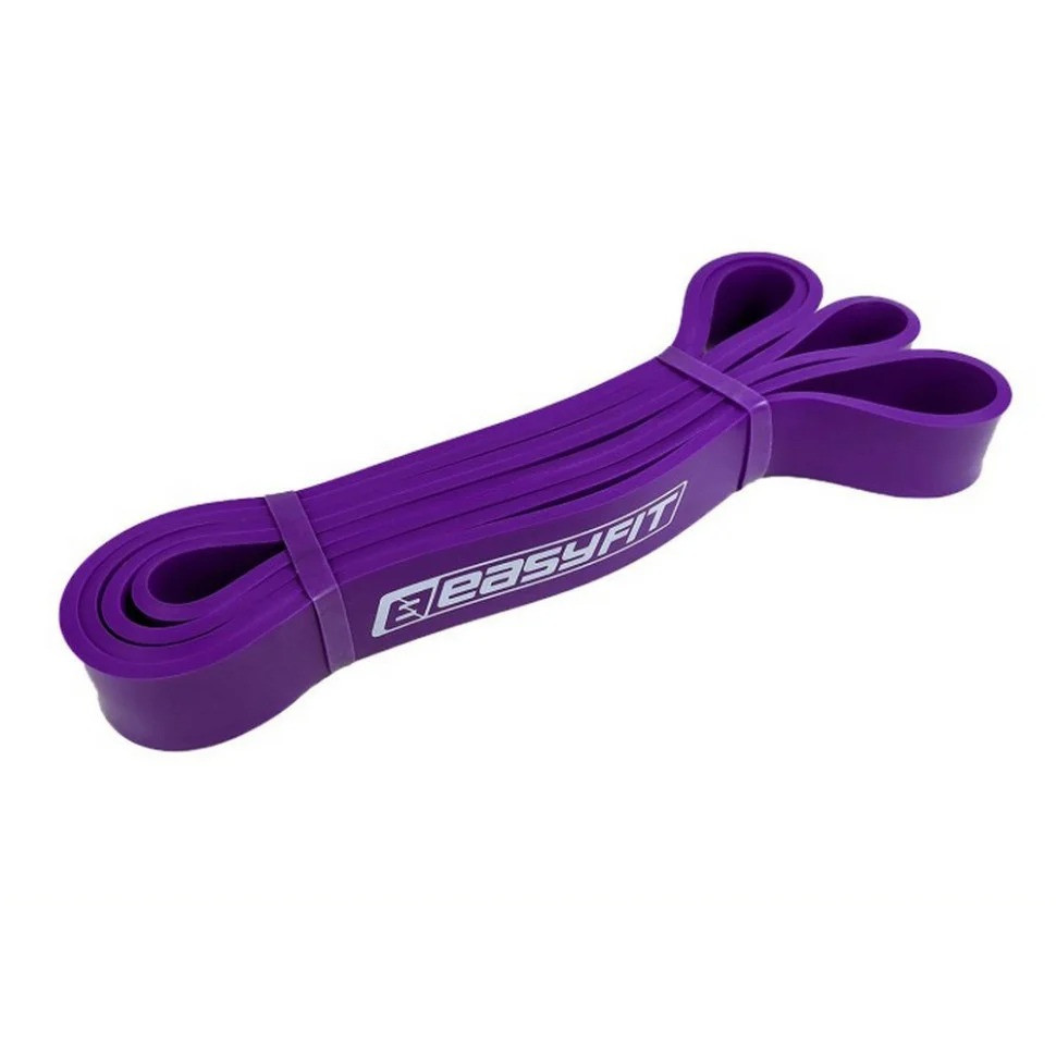 Гумова петля для фітнесу EasyFit EF-2654-4, 15-45 кг, фіолетовий Гумова петля для фітнесу EasyFit EF-2654-4, 15-45 кг, фіолетовий
