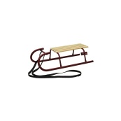 Зимові санки "Сніжок" Snower 4820211100476BORDO метал, дерево. Зображення №2