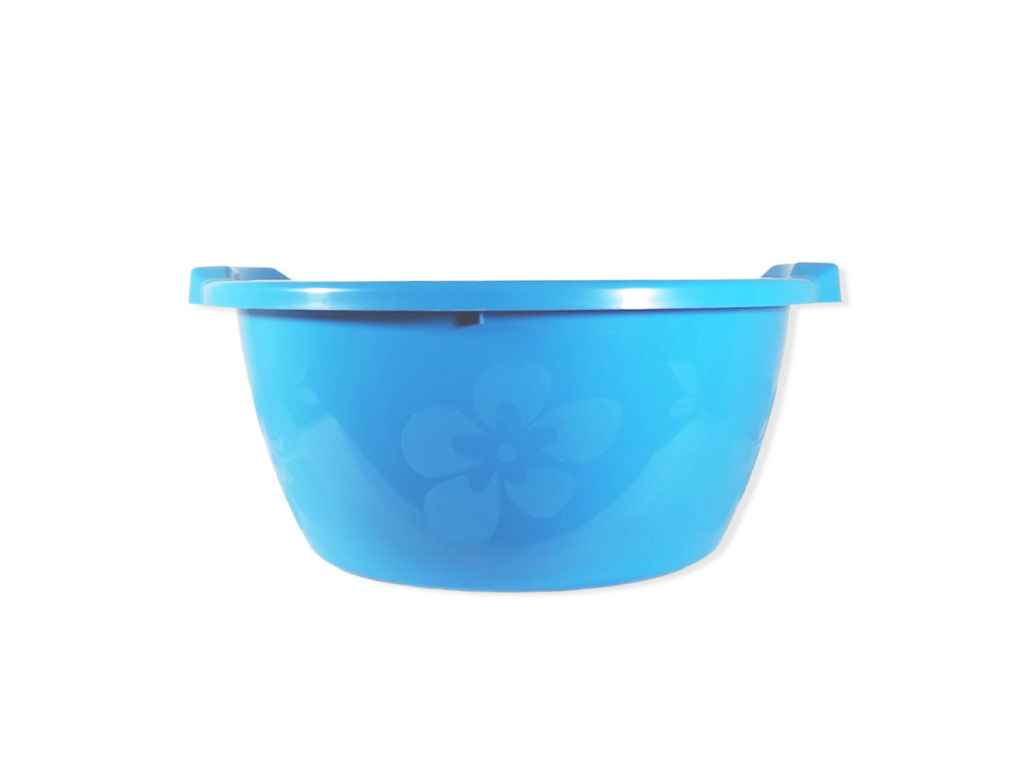 Миска пл. 6л Незабудка п/п світло-блакитний ТМ ПОЛІМЕРАГРО Миска пл. 6л Незабудка п/п світло-блакитний ТМ ПОЛІМЕРАГРО