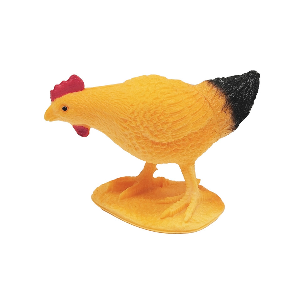 Игровая фигурка серии Домашние животные "Курица" N588-2-2, 9,5 см Игровая фигурка серии Домашние животные "Курица" N588-2-2, 9,5 см