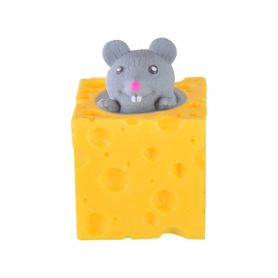 Детская игрушка сквиш Pop Up "Мышка в сыре" SQ-23(Grey) серый Детская игрушка сквиш Pop Up "Мышка в сыре" SQ-23(Grey) серый