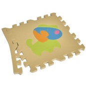 Детский коврик Мозаика "Животные" MR 1288, 9 деталей, EVA, 31х31 см. Изображение №4