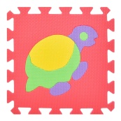 Детский коврик Мозаика "Животные" M 0376-1, 10 деталей, EVA, 30х30 см. Изображение №10