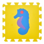 Детский коврик Мозаика "Животные" M 0376-1, 10 деталей, EVA, 30х30 см. Изображение №12