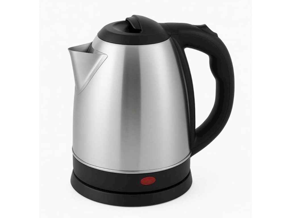 Електрочайник 1500Вт 2л срібло з чорною кришкою ЕК-18L ТМ Bobbytec Електрочайник 1500Вт 2л срібло з чорною кришкою ЕК-18L ТМ Bobbytec