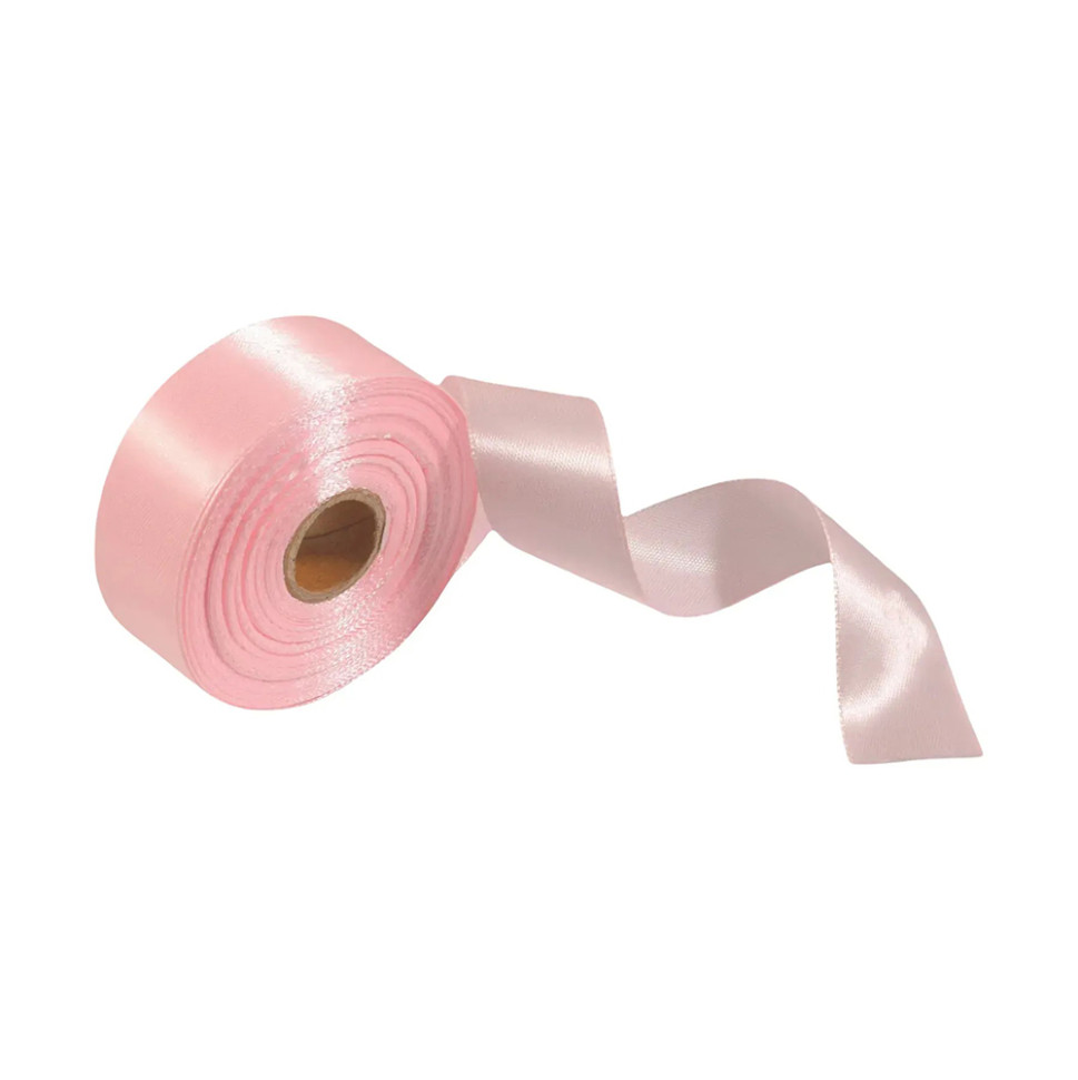 Атласна стрічка для рукоділля АБ-335, 2,5 см x 23 м, Світло-лососевий Атласна стрічка для рукоділля АБ-335, 2,5 см x 23 м, Світло-лососевий