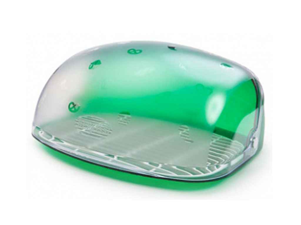 Хлібниця Беросс (зелений напівпрозорий) ТМ BEROSSI Хлібниця Беросс (зелений напівпрозорий) ТМ BEROSSI