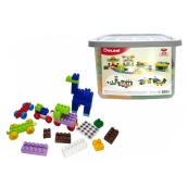 Дитячий блочний конструктор 013999/01 у пластиковому боксі, 335 деталей. Зображення №3 Дитячий блочний конструктор 013999/01 у пластиковому боксі, 335 деталей. Зображення №3