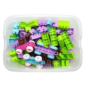 Дитячий блочний конструктор "Набір для дівчаток" 013999/02, 343 деталі. Зображення №3 Дитячий блочний конструктор "Набір для дівчаток" 013999/02, 343 деталі. Зображення №3