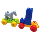 Дитячий блочний конструктор 013999/03 у пластиковому боксі, 252 деталі. Зображення №4 Дитячий блочний конструктор 013999/03 у пластиковому боксі, 252 деталі. Зображення №4