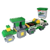 Конструктор "Тракторець" 013888/04 в пластиковому боксі, 150 деталей. Зображення №3 Конструктор "Тракторець" 013888/04 в пластиковому боксі, 150 деталей. Зображення №3