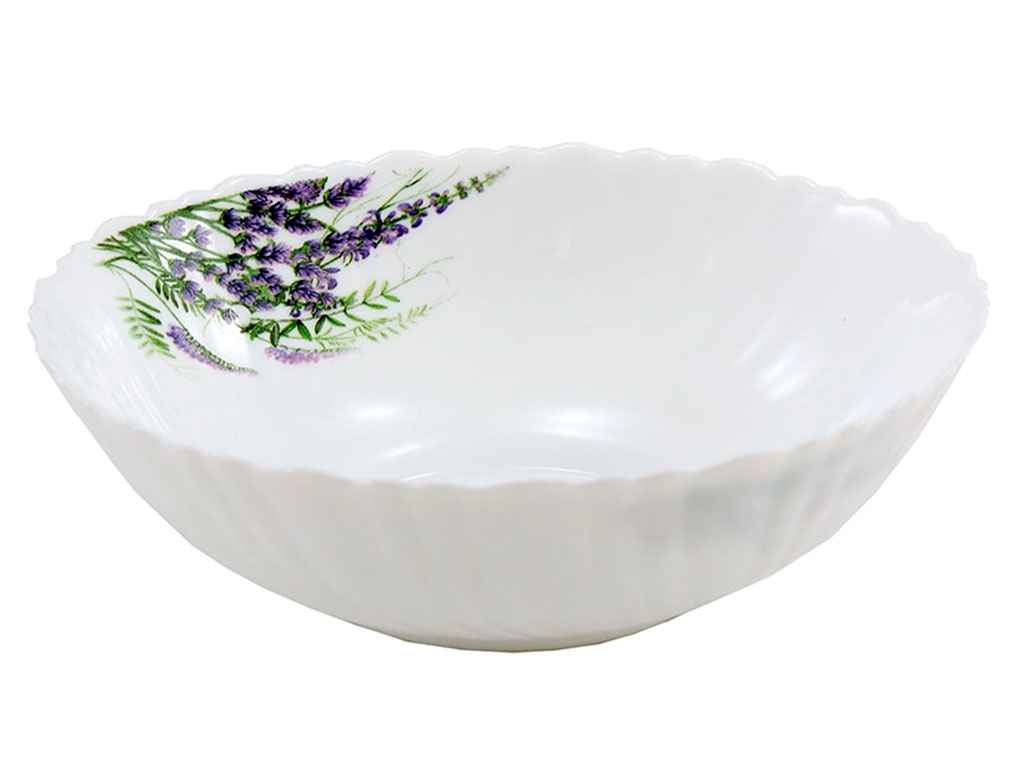 Салатник №7 175мм Лаванда (6шт.в уп) хвилястий край 6808 ТМ LUMINES Салатник №7 175мм Лаванда (6шт.в уп) хвилястий край 6808 ТМ LUMINES