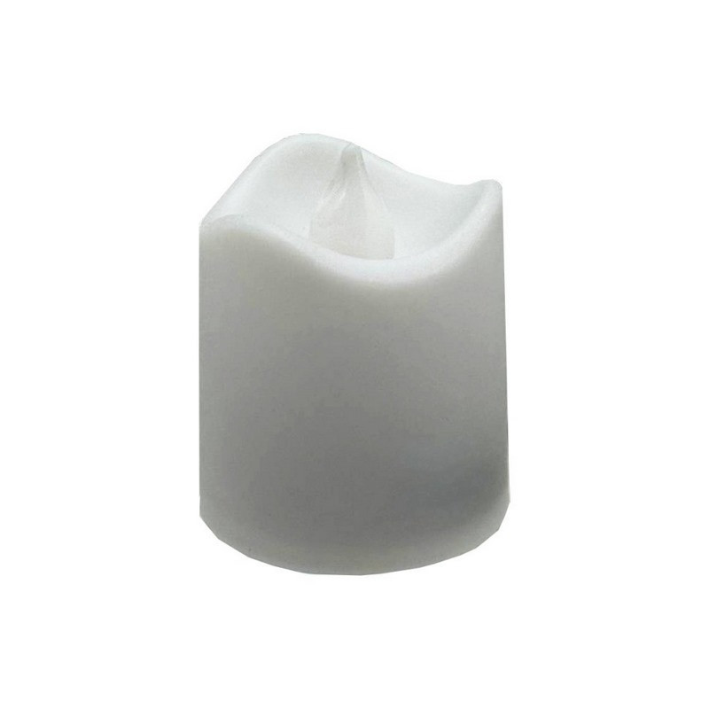 Декоративна свічка LED з полум'ям 12-67C(White) 4 см, білий Декоративна свічка LED з полум'ям 12-67C(White) 4 см, білий