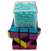 Набір головоломок 2 в 1 "Лабіринт-Кубик" IGR119, розмір 4х4. Зображення №2