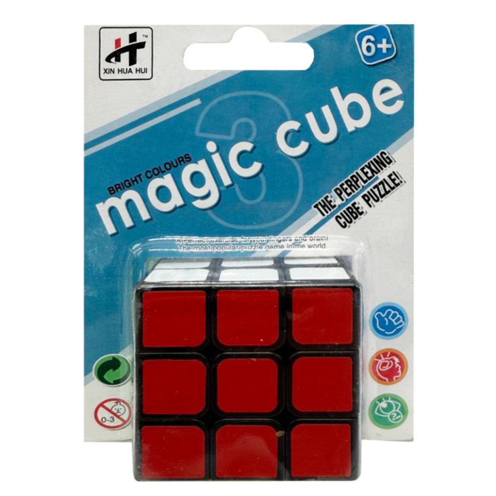 Головоломка Кубик Рубіка IGR121 без наклейок 5.5х5.5 Головоломка Кубик Рубіка IGR121 без наклейок 5.5х5.5