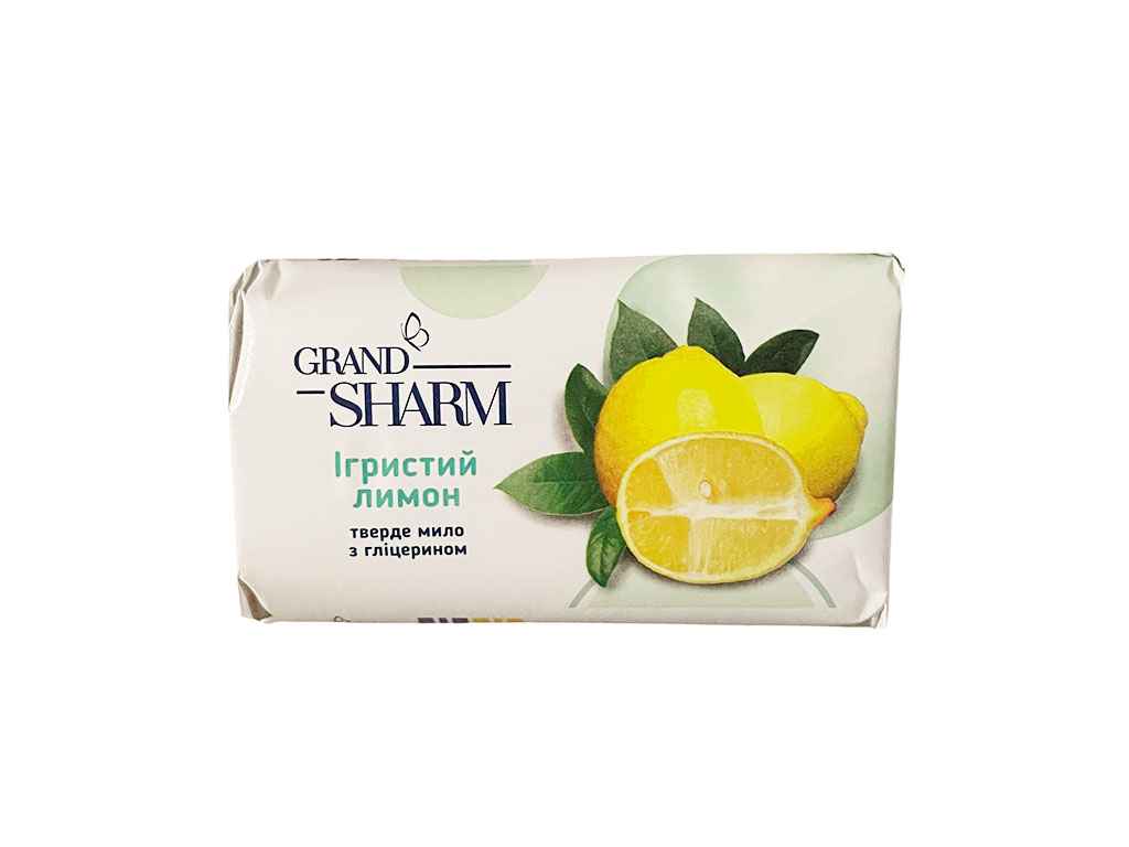Мило тверде марка К 70г (Ігристий лимон) ТМ ШАРМ Мило тверде марка К 70г (Ігристий лимон) ТМ ШАРМ