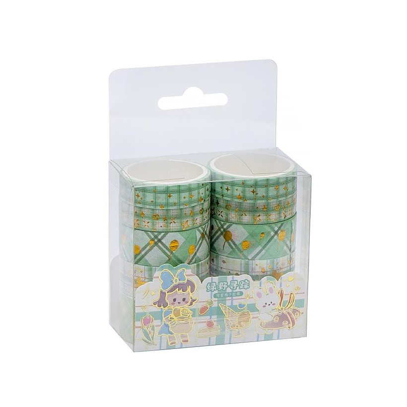 Набір декоративний скотч XM-JD2264-2-1 в наборі 10 шт Набір декоративний скотч XM-JD2264-2-1 в наборі 10 шт