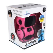 Детская игрушка "Интерактивный робот" AT001-04-UKR розовый, с голосовым управлением. Изображение №2