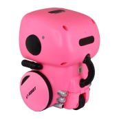 Детская игрушка "Интерактивный робот" AT001-04-UKR розовый, с голосовым управлением. Изображение №5