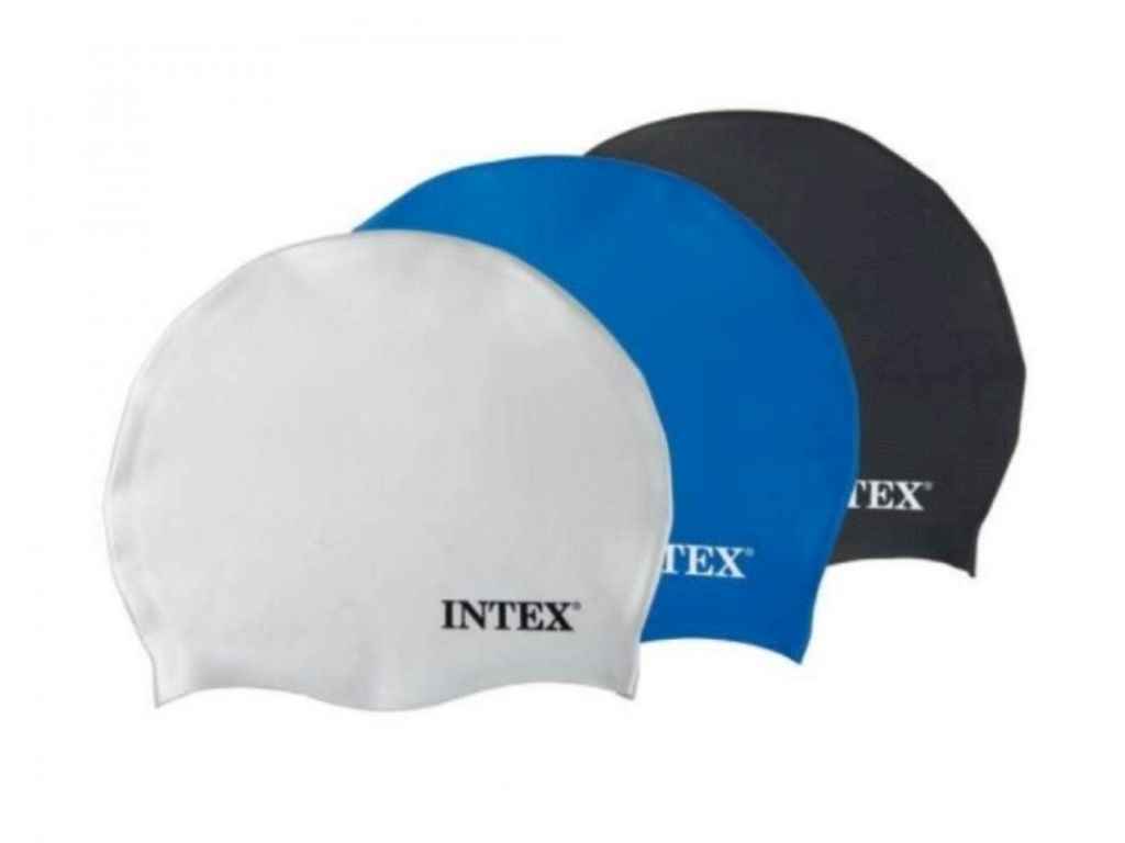 Шапочка для плавання від 8-ми років силікон 55992 ТМ INTEX Шапочка для плавання від 8-ми років силікон 55992 ТМ INTEX