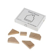 Набор деревянных головоломок "Wooden mini puzzle set #2" set2en 6 штук. Изображение №6