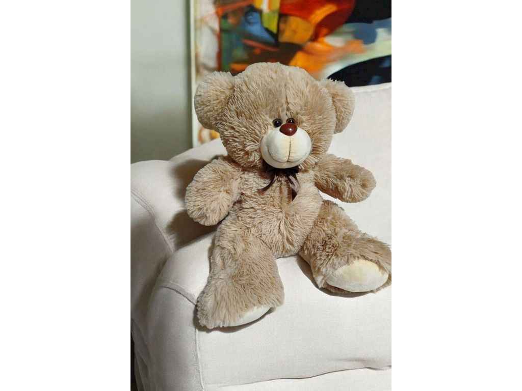 Мяка іграшка Ведмедик Томмі 50см бежевий ТМ Тримішки Мяка іграшка Ведмедик Томмі 50см бежевий ТМ Тримішки