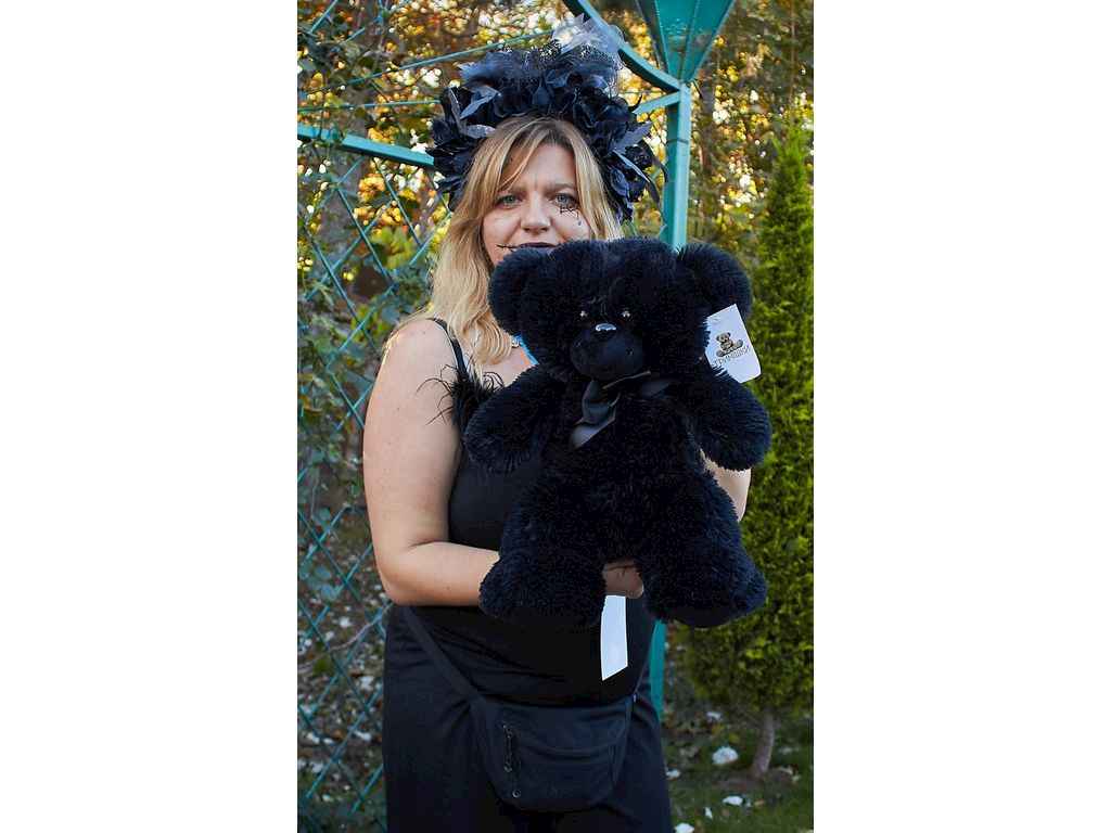 Мяка іграшка Ведмедик 70см чорний ТМ Тримішки Мяка іграшка Ведмедик 70см чорний ТМ Тримішки