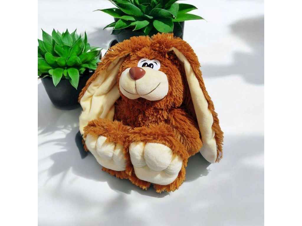 Мяка іграшка Зайчик Тотті 45см коричневий ТМ Тримішки Мяка іграшка Зайчик Тотті 45см коричневий ТМ Тримішки