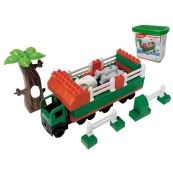 Конструктор "Грузовик" 013888/10 в пластиковом боксе, 95 деталей. Изображение №3