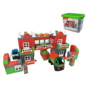 Конструктор "АЗС" 013888/07 в пластиковом боксе, 242 детали. Изображение №3