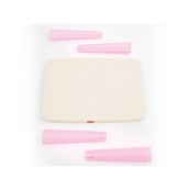 Детский стол с накладкой для игры в аэрохоккей 04580/12 розовый. Изображение №2