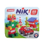 Дитячий конструктор з великими деталями "NIK-1" 71863, 88 деталей. Зображення №2