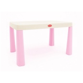 Детский стол с накладкой для игры в аэрохоккей 04580/12 розовый. Изображение №3
