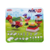 Детский конструктор с большими деталями "NIK-1" 71870, 104 детали. Изображение №3 Детский конструктор с большими деталями "NIK-1" 71870, 104 детали. Изображение №3
