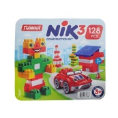 Детский конструктор с большими деталями "NIK-3" 71887, 128 деталей. Изображение №2 Детский конструктор с большими деталями "NIK-3" 71887, 128 деталей. Изображение №2