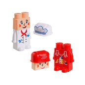 Конструктор с фигурками "Profession" 71658, 8 персонажей, 24 детали. Изображение №4