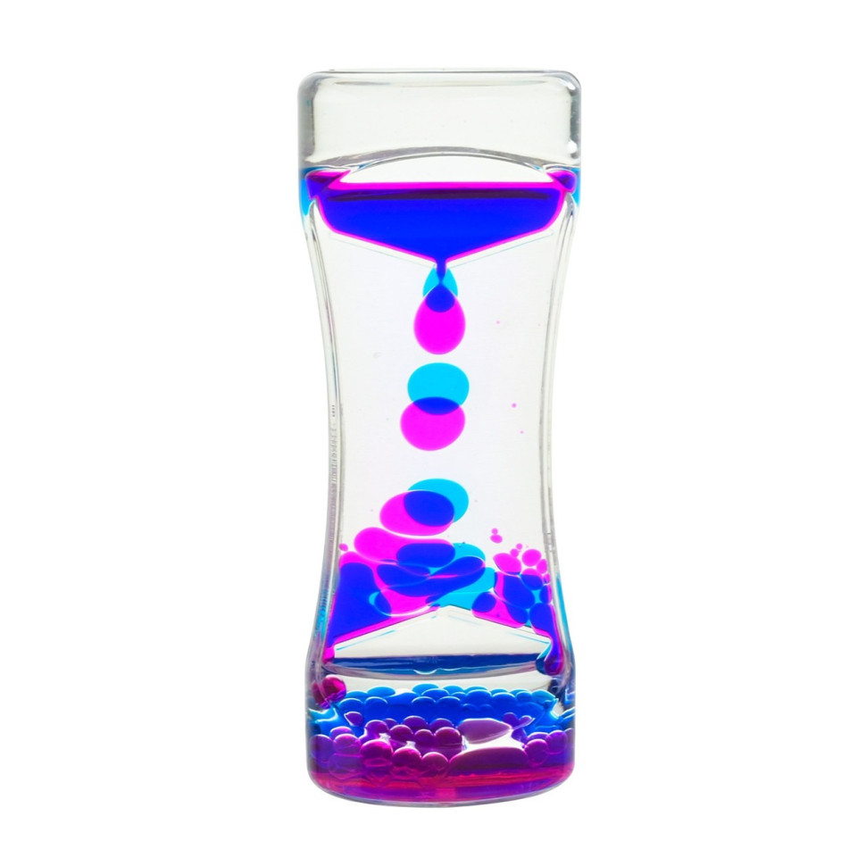 Песочные часы XX-3(Pink) розовый, с гелевой жидкостью, 13,5 см Песочные часы XX-3(Pink) розовый, с гелевой жидкостью, 13,5 см