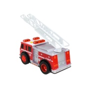 Детская автомодель "Пожарная служба" 7992, 19 см, звуковые и световые эффекты. Изображение №4