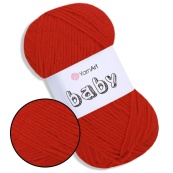 Пряжа для іграшок Baby YA150-50 акрил, 50 грам, 150 м, в асортименті. Зображення №3