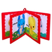 Велика м'яка книга-пищалка "Руде кошеня" 404249 українською. Зображення №3