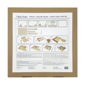 Дерев'янний Артбокс "Cільський пейзаж" FDDB-02, 31х23 см. Зображення №3