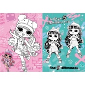 Розмальовка зі стікерами "Tweens Cherry" LCB29, 16 сторінок. Зображення №3