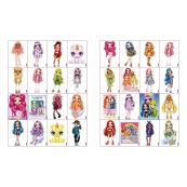 Розмальовка зі стікерами "The creative Rainbow 2" LCB30, 16 сторінок. Зображення №2