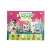 Дитячий набір для творчості картини з піску 6 в 1 KP-001. Зображення №2