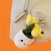 Мягкая игрушка-брелок "Цветочки" Plush and Co PLC25057, 10 см. Изображение №3