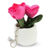 Мягкая игрушка-брелок "Цветочки" Plush and Co PLC25056, 10 см. Изображение №2