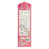 Детский набор наклеек 992327-4 для девочек, ПВХ, 33х10 см. Изображение №2