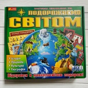 Настільна пізнавальна гра 3 в 1 "Подорожуємо світом" 12120099. Зображення №3 Настільна пізнавальна гра 3 в 1 "Подорожуємо світом" 12120099. Зображення №3