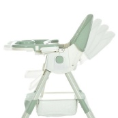 Стульчик для кормления M 6302 Olive складной, 5-ти точечные ремни. Изображение №2